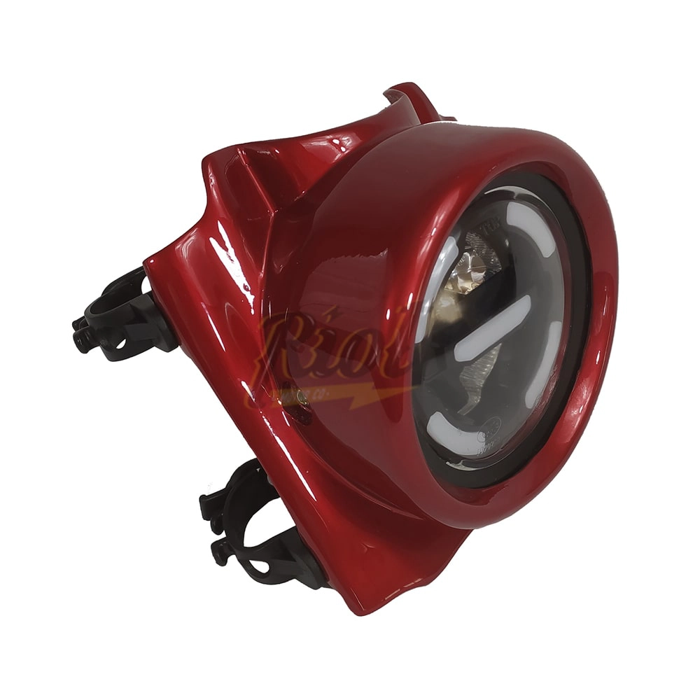 Royal Enfield Headlight Cowl For Mini Singer Speedometer